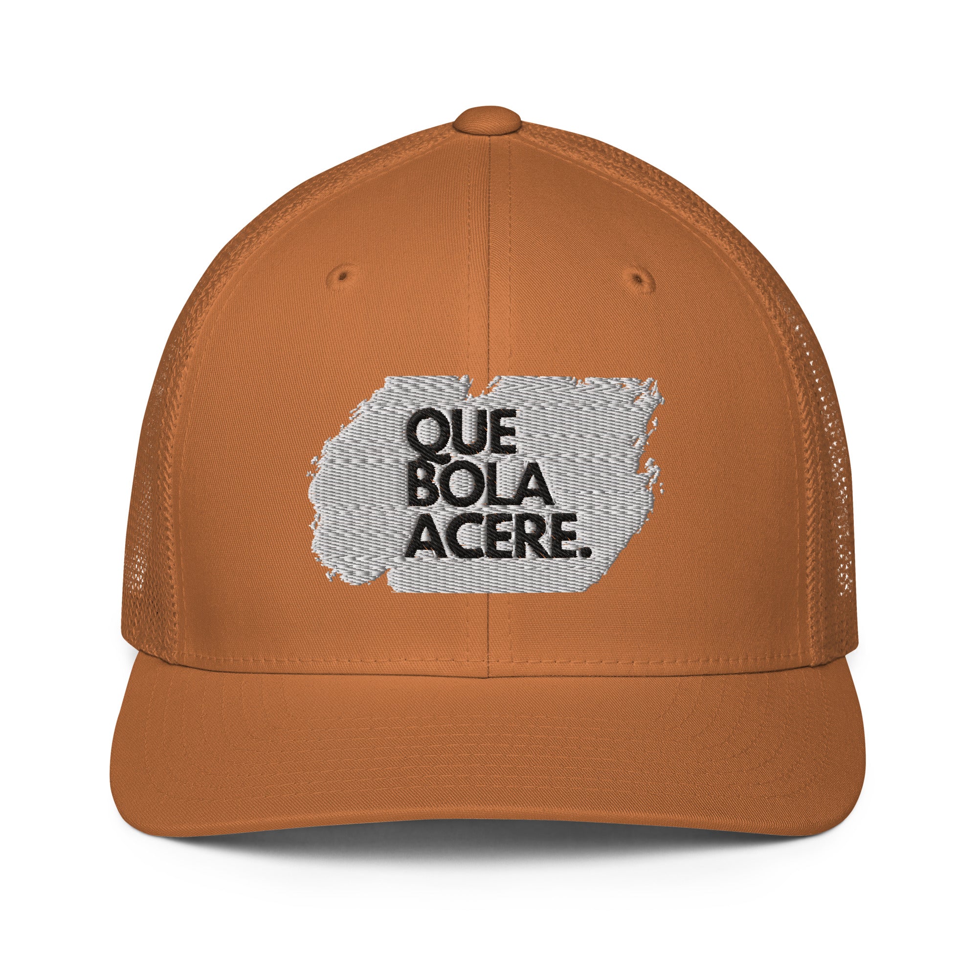 Closed-back trucker cap