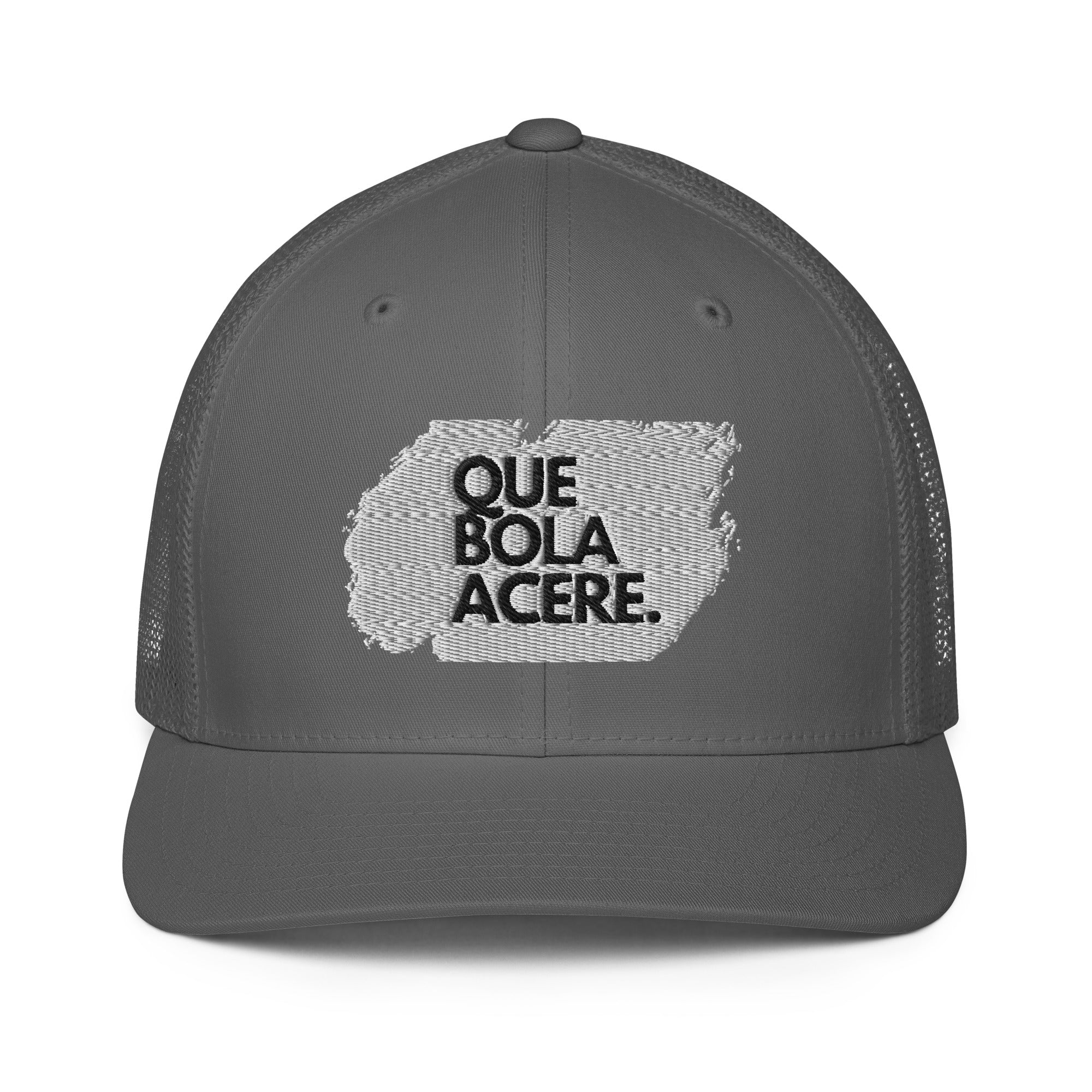 Closed-back trucker cap