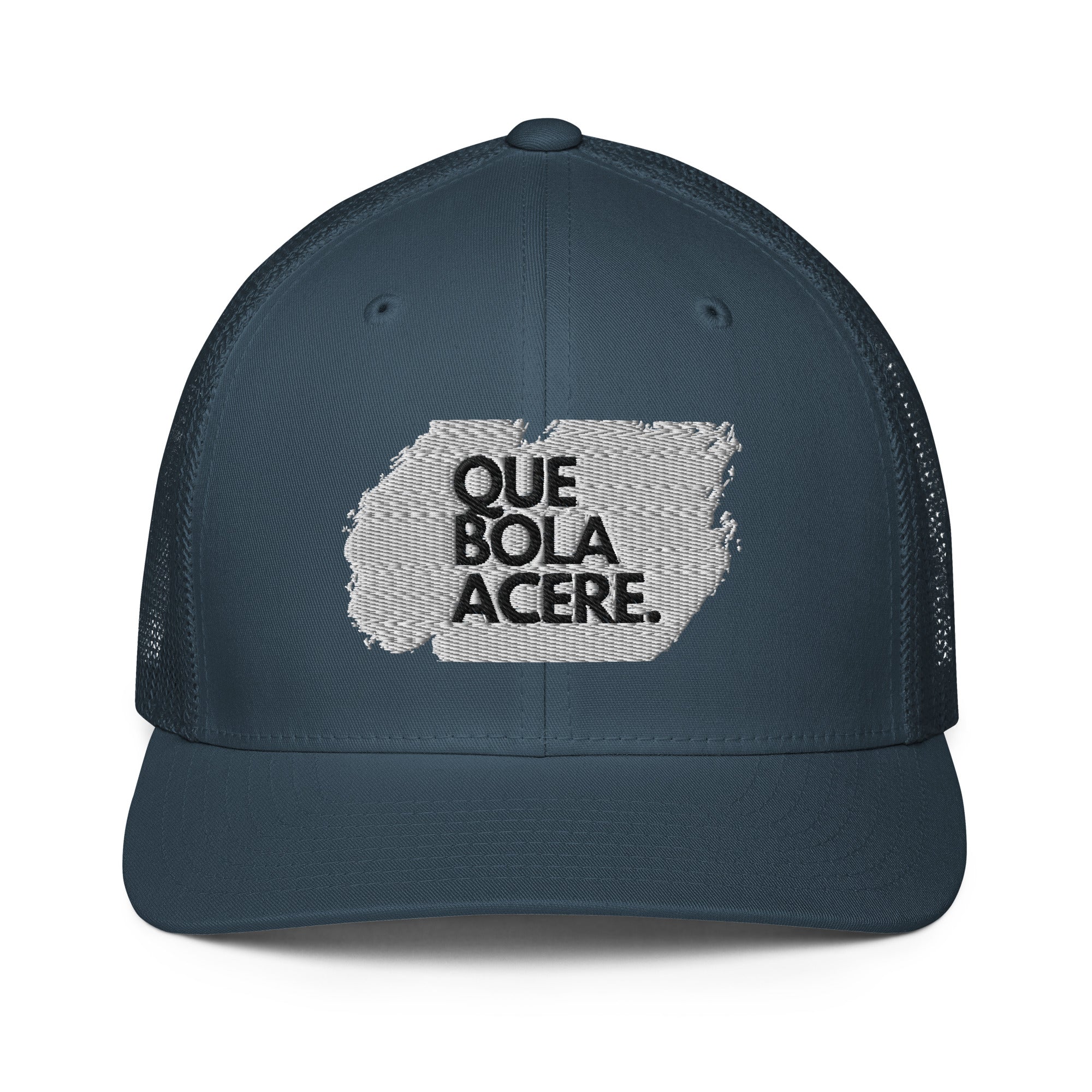 Closed-back trucker cap