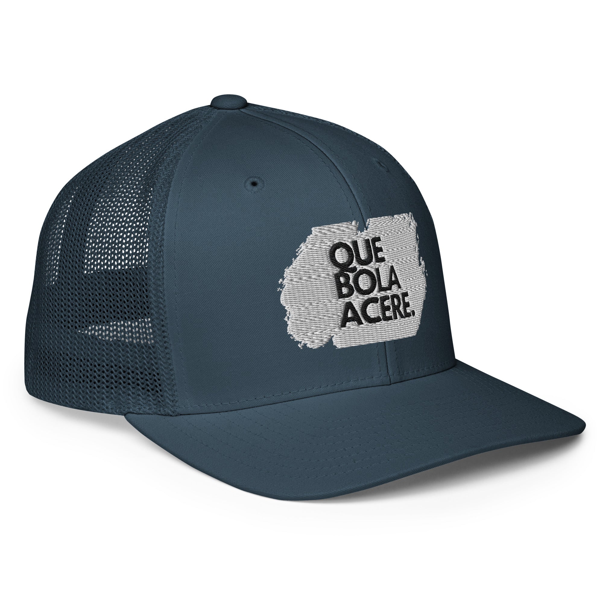 Closed-back trucker cap