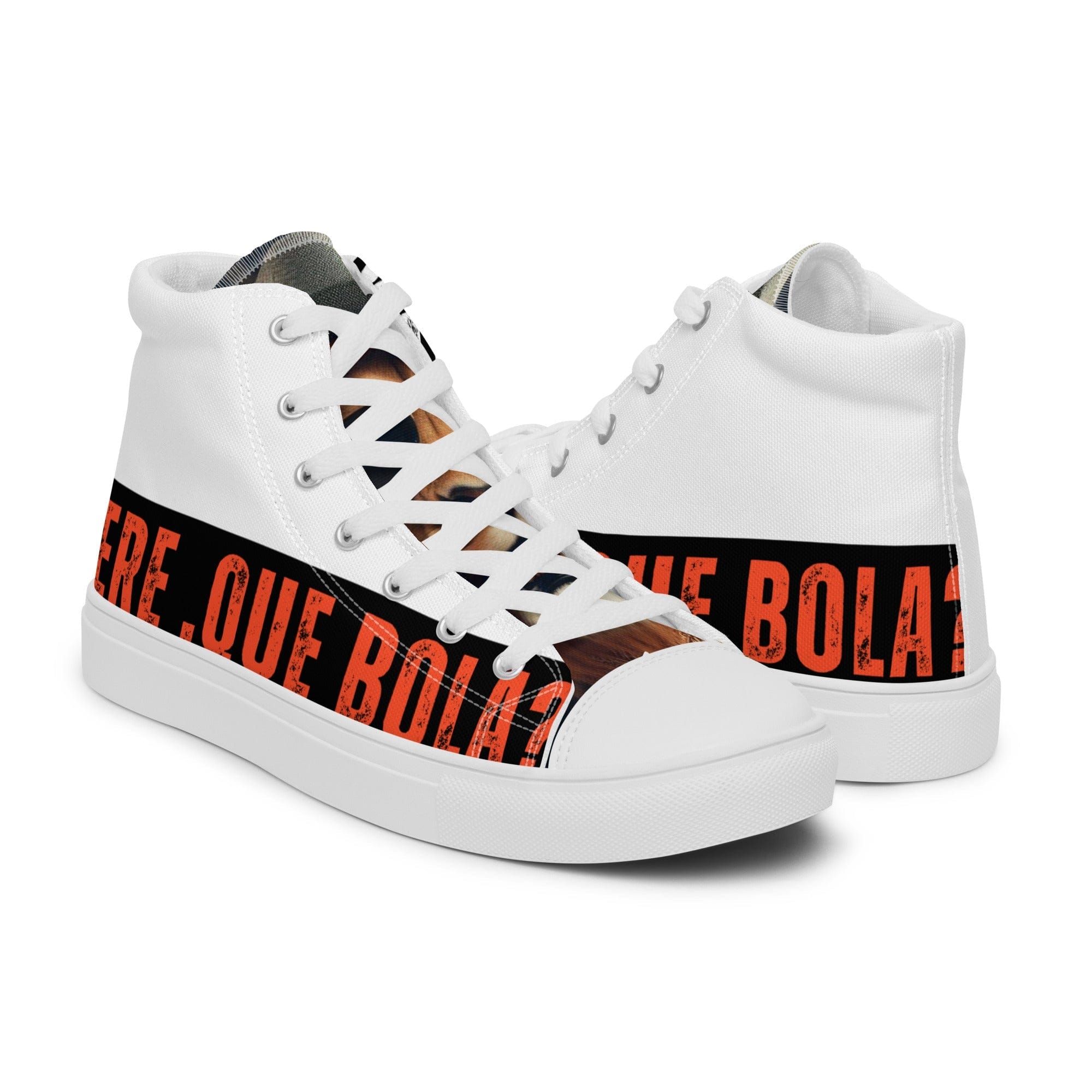 Men’s high top canvas shoes - MIAMI DESING