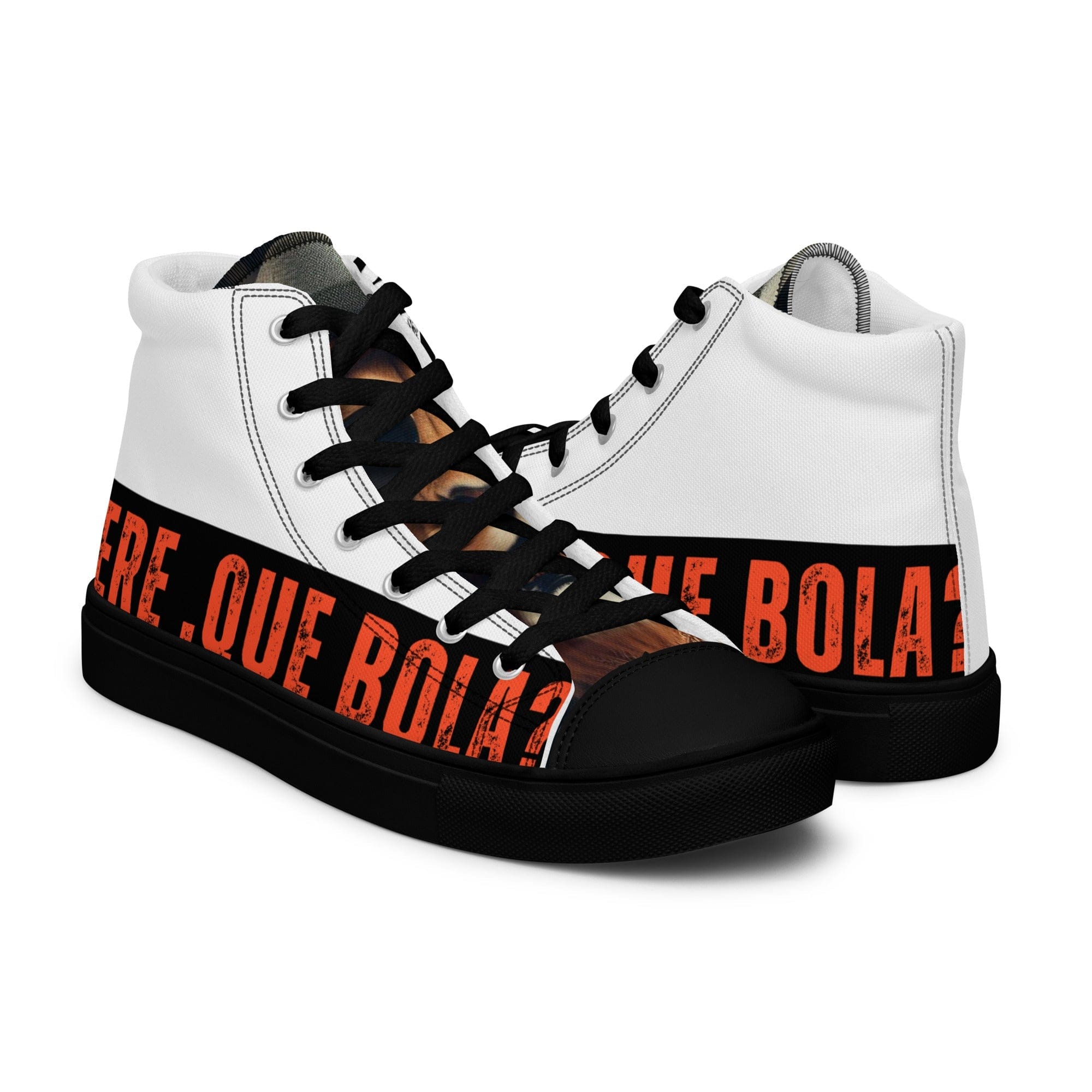 Men’s high top canvas shoes - MIAMI DESING