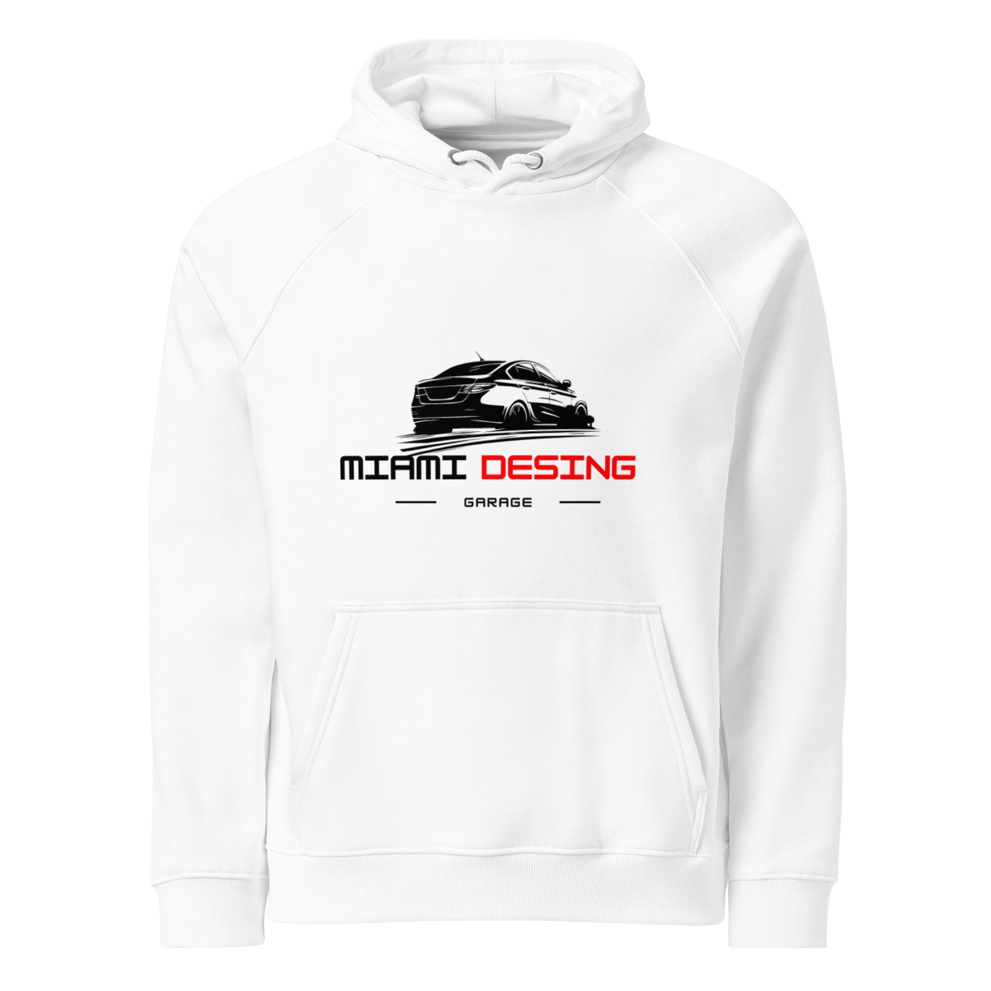 Unisex eco raglan hoodie